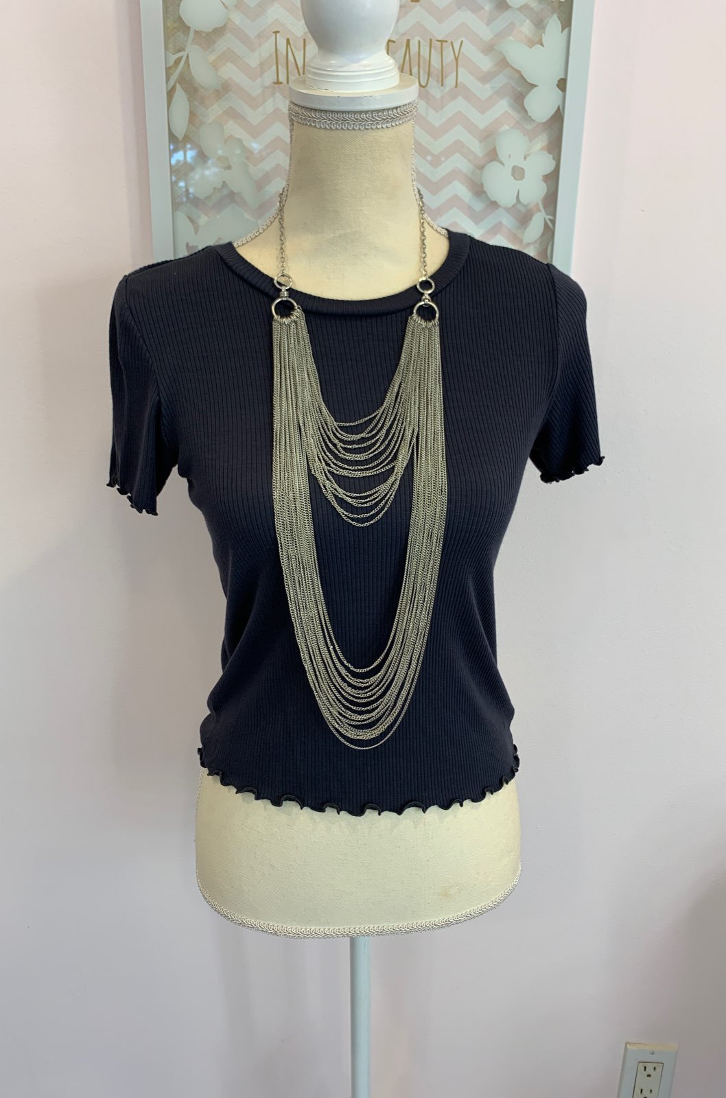 layered necklace