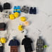 Lego minifigures body and body parts lot