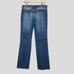 Roberto Cavalli Double Side Stripe Size XL Jean Moderate Flare Made in Italy