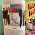 Marilu Henner Alfonso Ribeiro +9 Signed TV Guide Fall Preview 1990 Label Residue