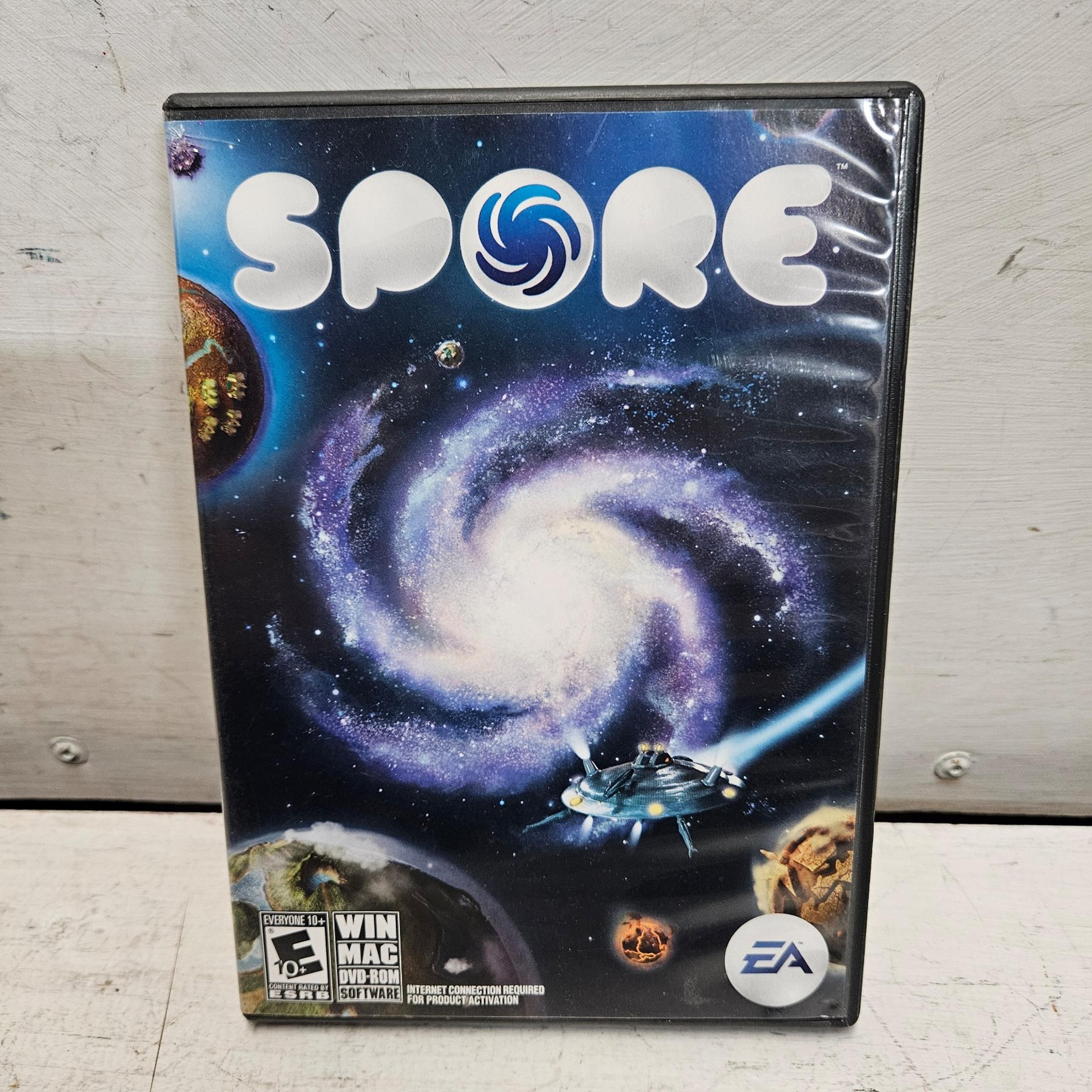 EA Electronic Arts SPORE game for PC computer WIN/MAC DVD-ROM 2008