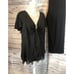 Dressbarn plus collection formal 2 piece outfit black short sleeves size 24
