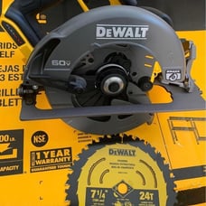 DEWALT 60V Circular Saw 7-1/4 - Tool only