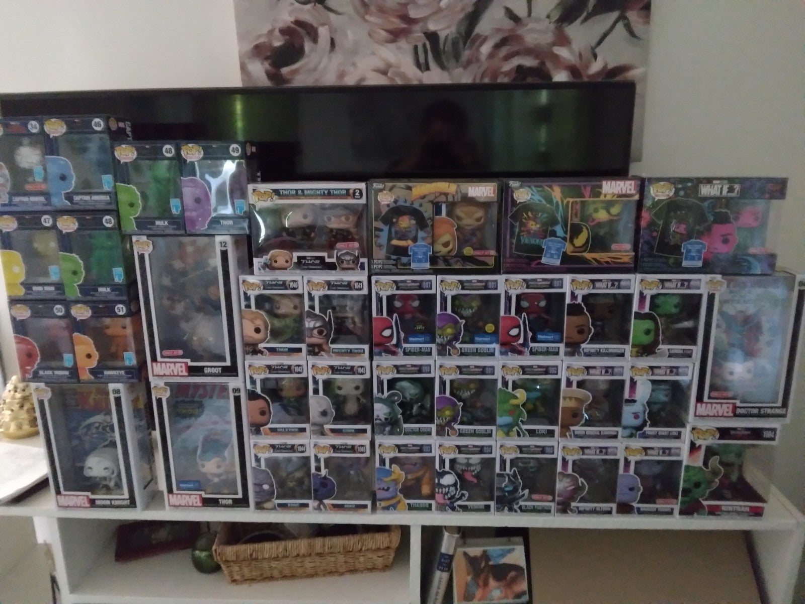 Marvel Funko Pop Lot! [4 in, 6in, 2 PK, Pop & Tees and Comic Cover Funko Pops]