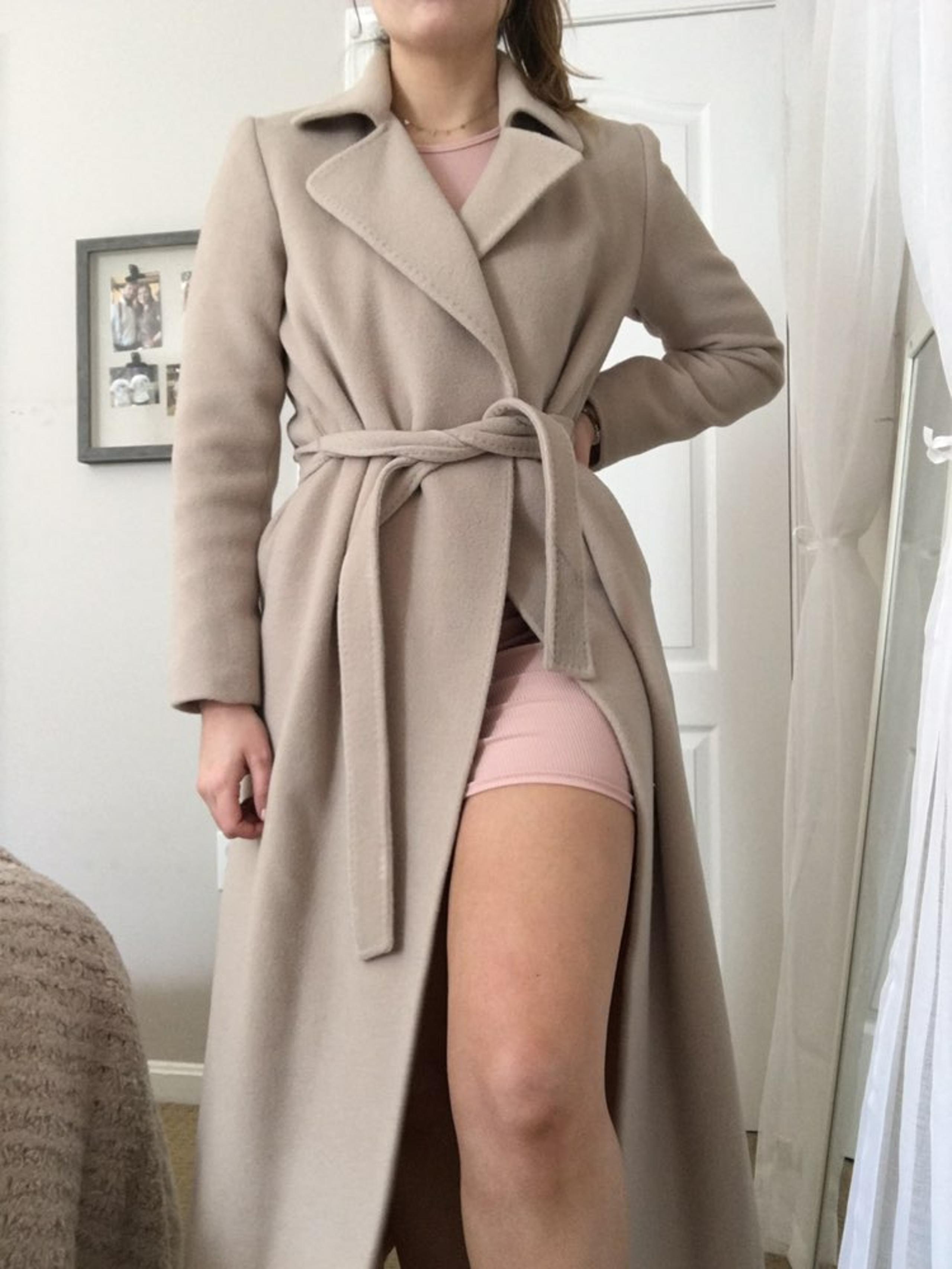 Brooks Brothers long trench coat