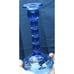 Cambridge Blue No 1595 Candlestick Set of 2 Antique Glass C. 1920's