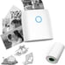 Mini Printer, 2 Inch Bluetooth Pocket Printer Compatible with Android & iOS,