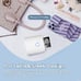 Mini Printer, 2 Inch Bluetooth Pocket Printer Compatible with Android & iOS,