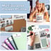 Mini Printer, 2 Inch Bluetooth Pocket Printer Compatible with Android & iOS,