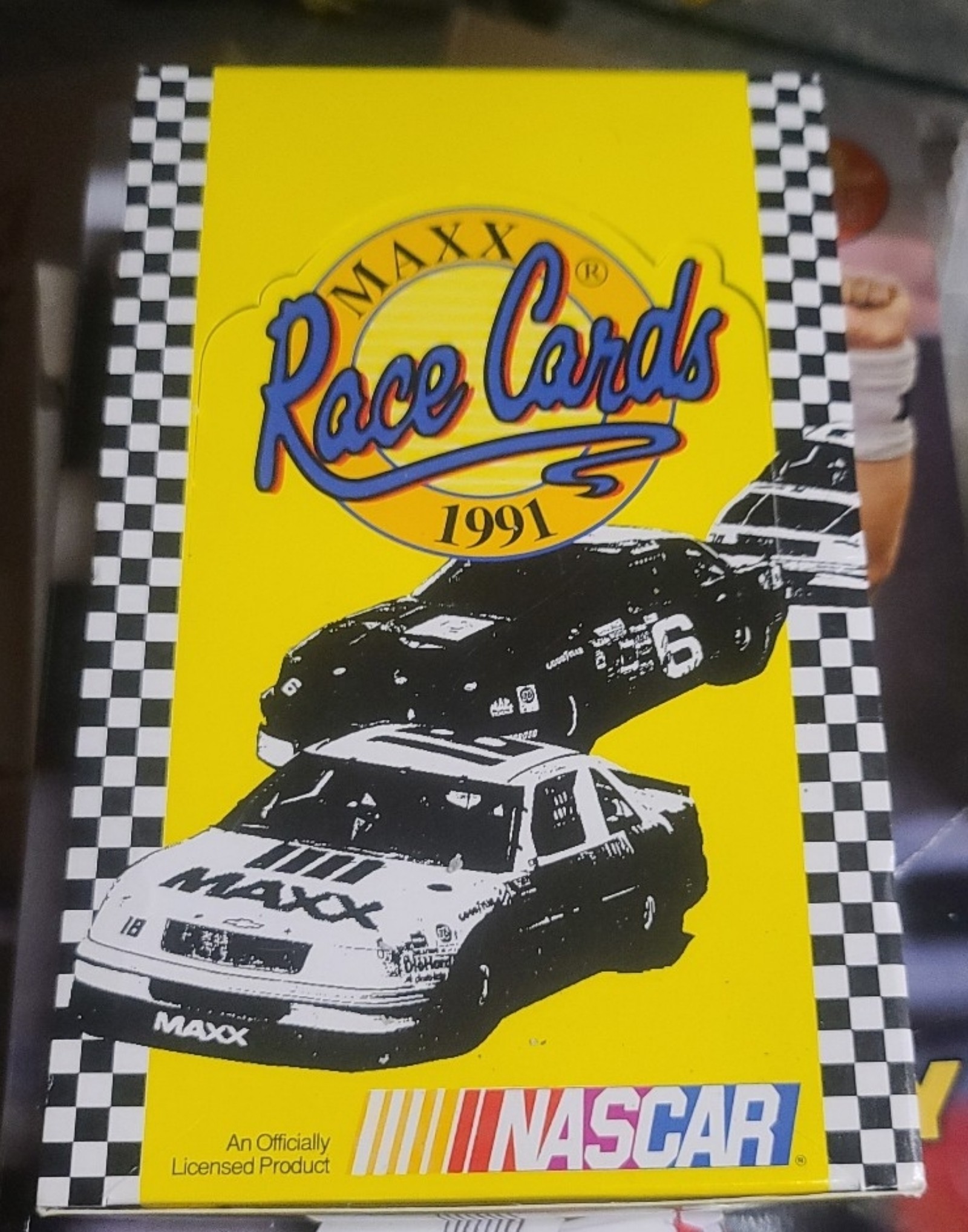 1991 Maxx Nascar race cards