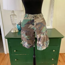 Vintage Military Fatigue Cut offs
