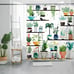 Botanical Plant Lovers Greenhouse Theme Bath Shower Curtain New in Package