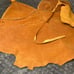 handmade halter top • 1980’s original • deerskin leather