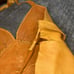 handmade halter top • 1980’s original • deerskin leather