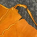 handmade halter top • 1980’s original • deerskin leather
