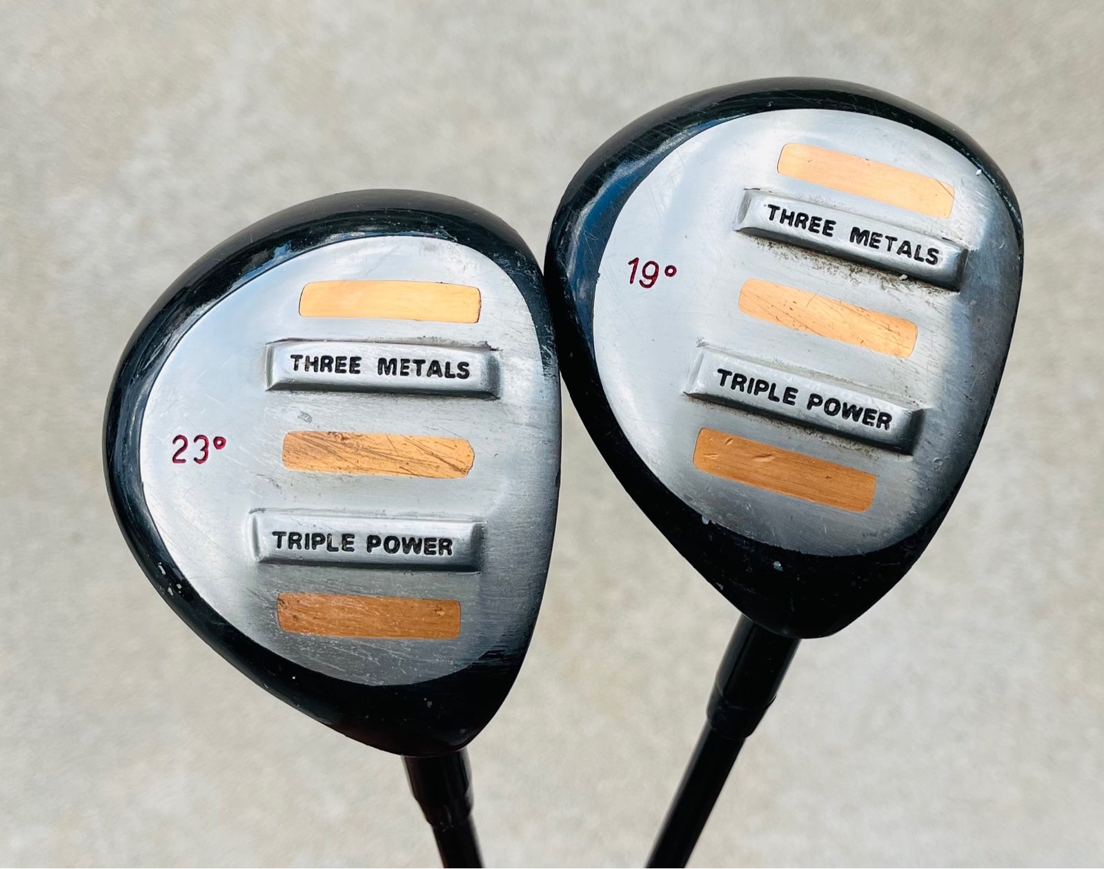 Three Metals Triple Power Fairway Wood 23° / 19° Graphite RH