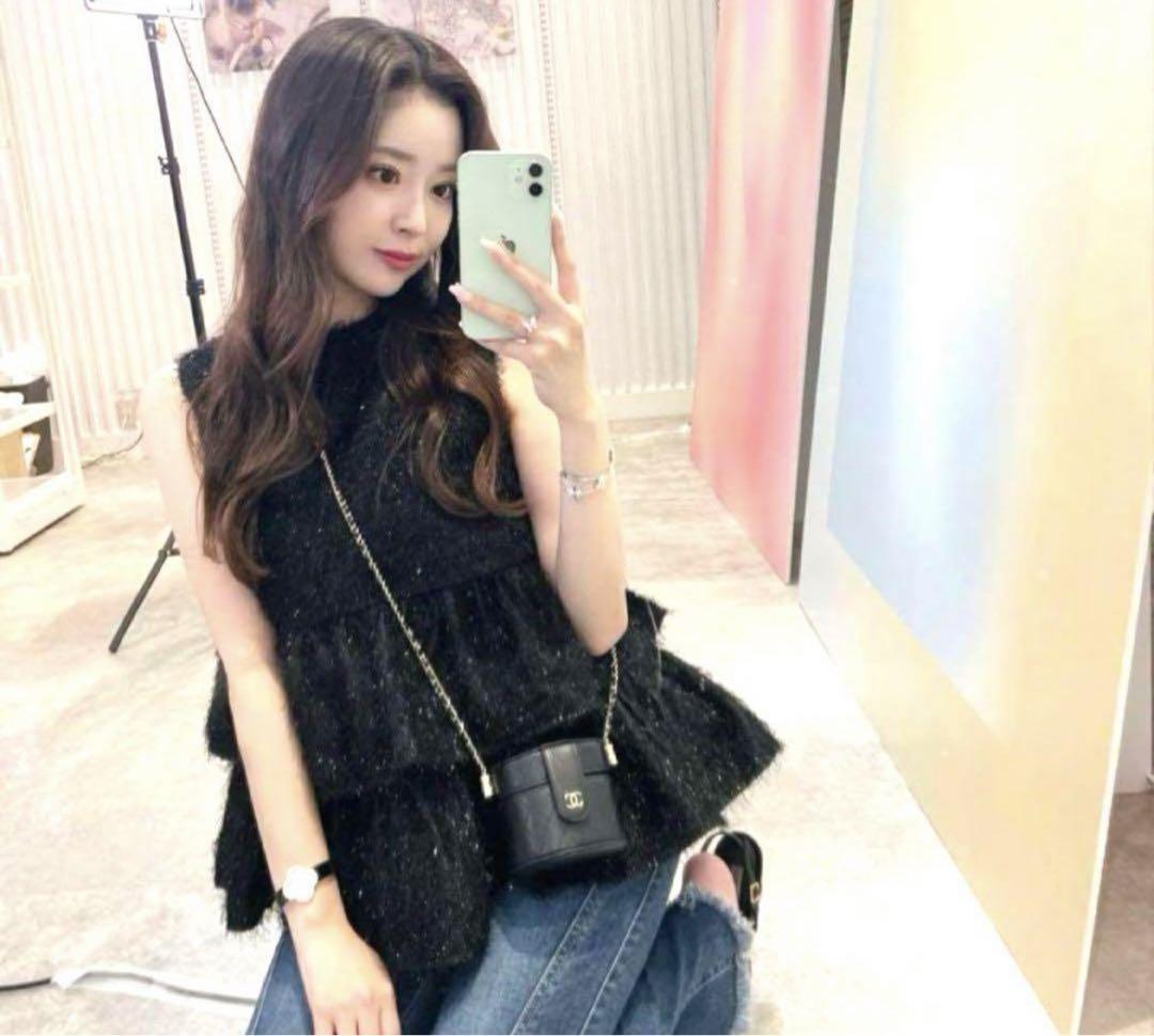 fiolily sparkling top Sleeveless Sweaters