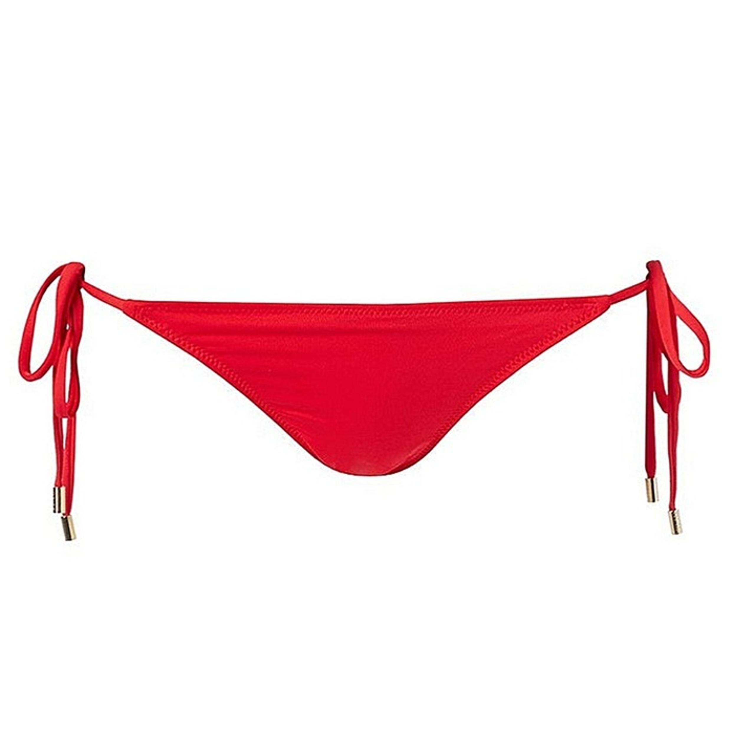 Melissa Odabash Red Bikini Bottom with Side Ties Size 10