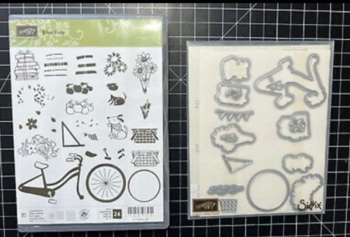 Retired Stampin Up! Build a bike