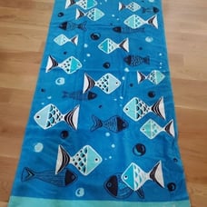 Vera Bradley Go Fish Beach Towel-NWT
