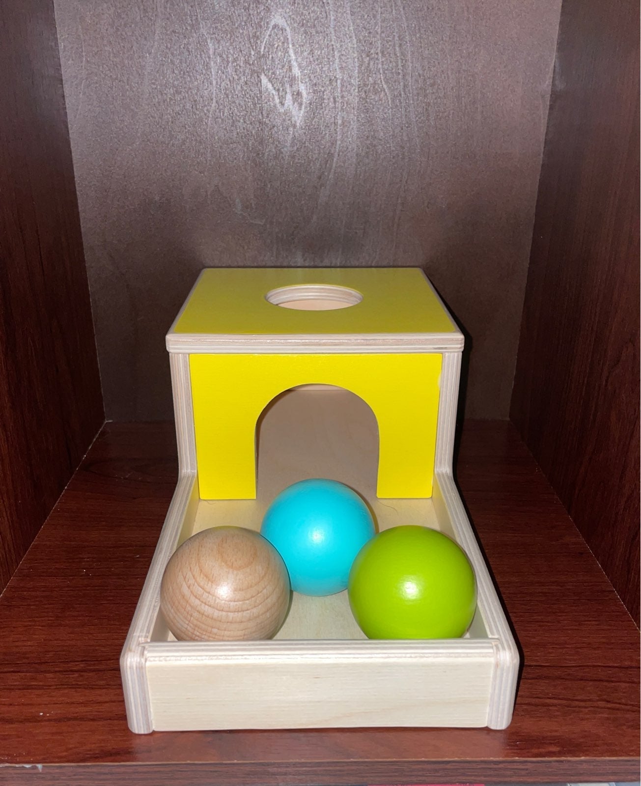 NEW Lovevery ball drop box