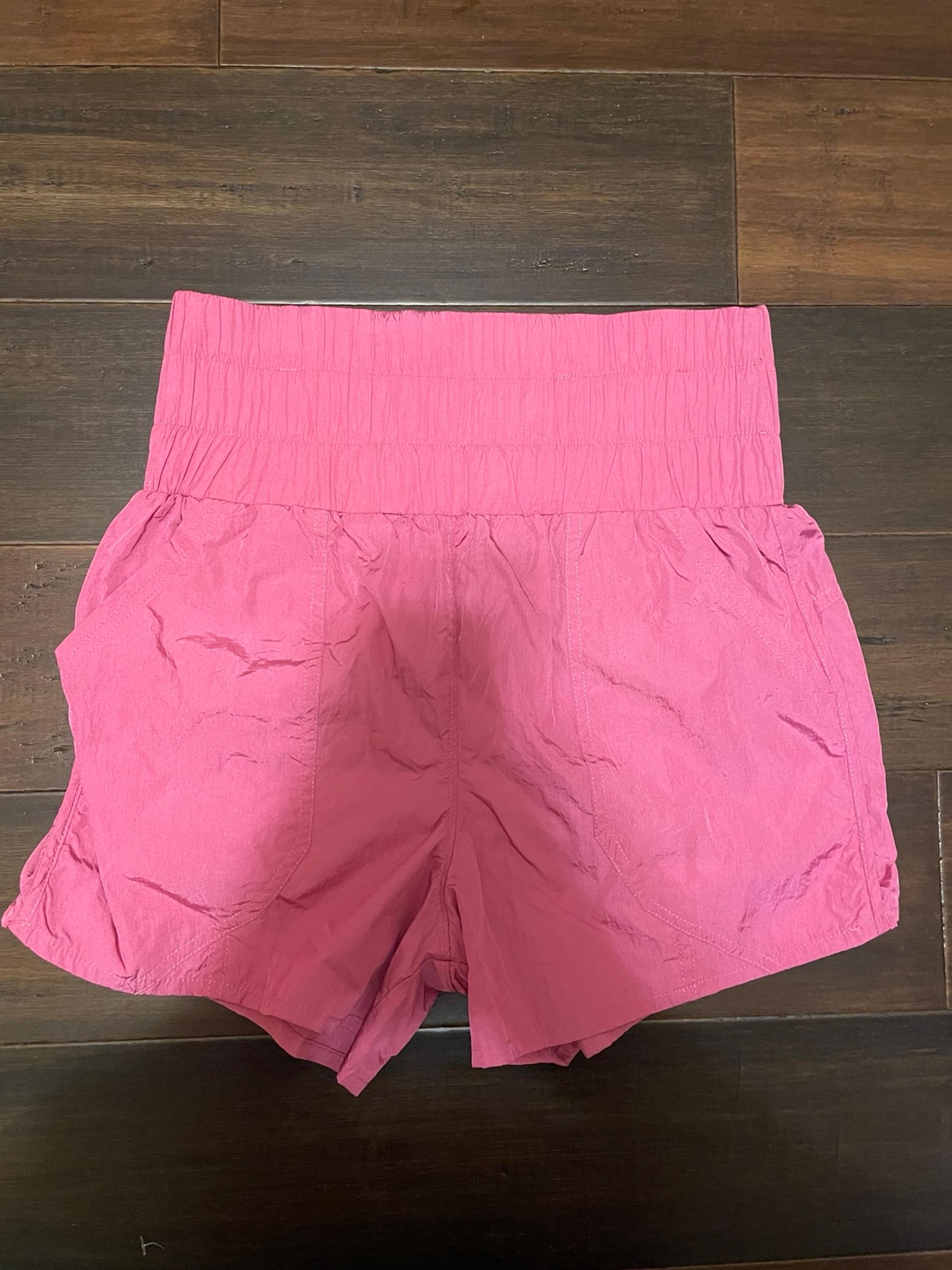 NWT Boutique New In Pink Active Shorts Pockets Size Small