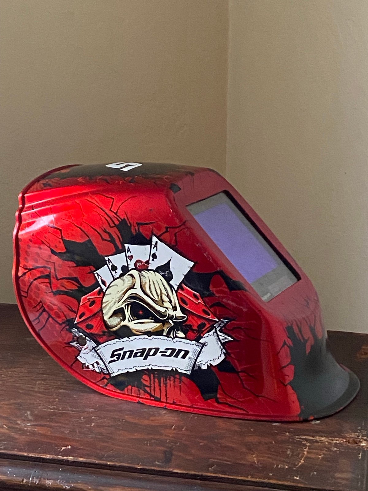 Snap-on Welding Mask Auto Darkening & Grind Feature