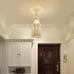 Plug in Pendant Light Macrame Lamp Shade with Light Bulb Hanging Lamp