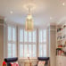 Plug in Pendant Light Macrame Lamp Shade with Light Bulb Hanging Lamp