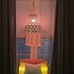 Plug in Pendant Light Macrame Lamp Shade with Light Bulb Hanging Lamp