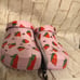 Crocs Men's Baya Seasonal Strawberry Printed Pink RARE Clogs Slip On Shoes Sz 12