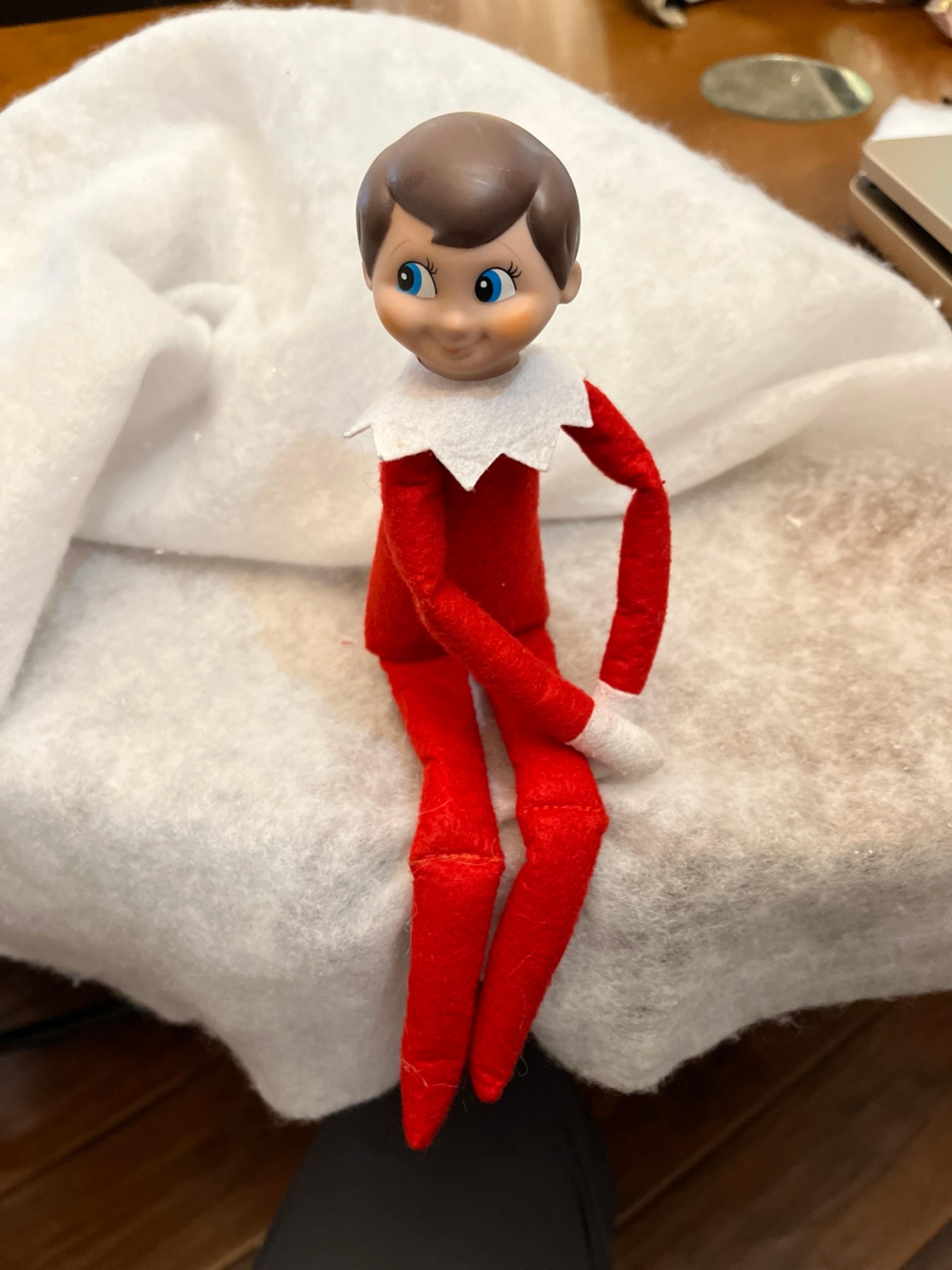 2005 Vintage Elf On A Shelf Boy  Missing Hat