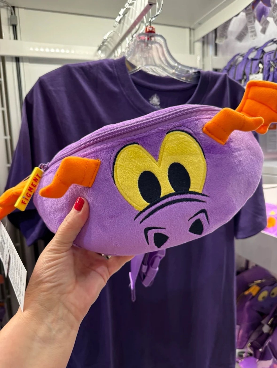 Disney Parks 2025 Figment Fanny pack/Belt Bag