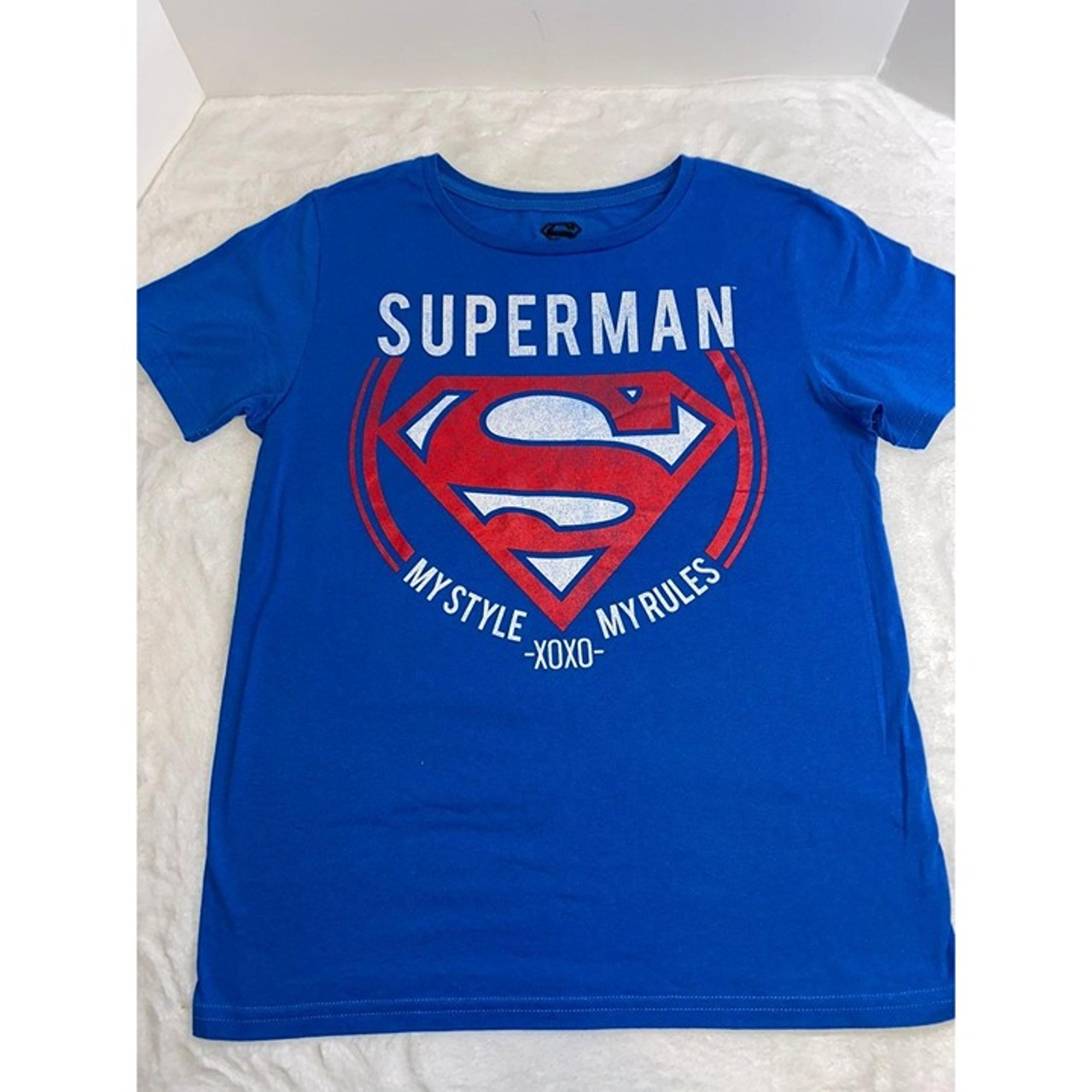New Ladies Superman Loose Fit Tee Size Large