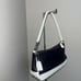 VINTAGE COACH HAMPTON Navy BLUE LEATHER DEMI HANDBAG CLUTCH # 7785
