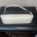 VINTAGE COACH HAMPTON Navy BLUE LEATHER DEMI HANDBAG CLUTCH # 7785