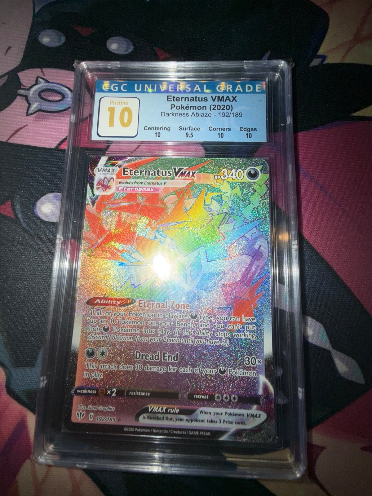 Eternatus VMAX - 192/189 - BGS PRISTINE 10
