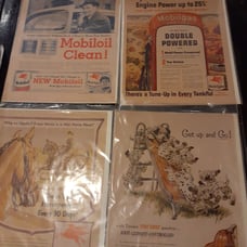 Four original gasoline prints