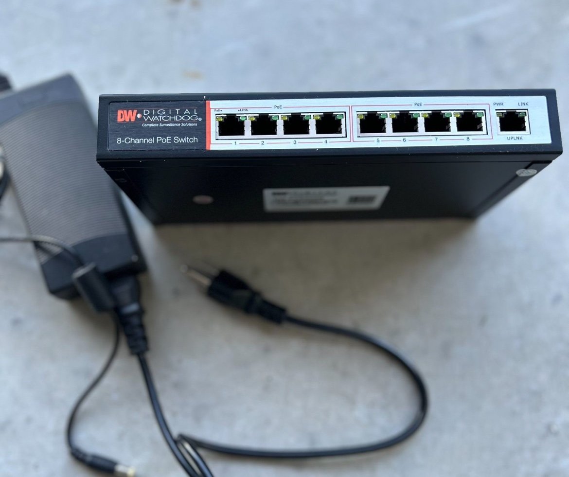 8-Port PoE Switch