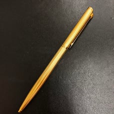 Dunhill Gold Ballpoint Pen with Blue Ink