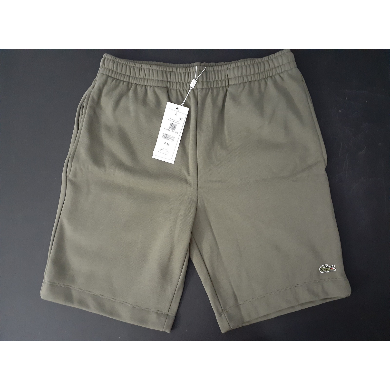 Lacoste Men's Solid Shorts Size M Color Tank