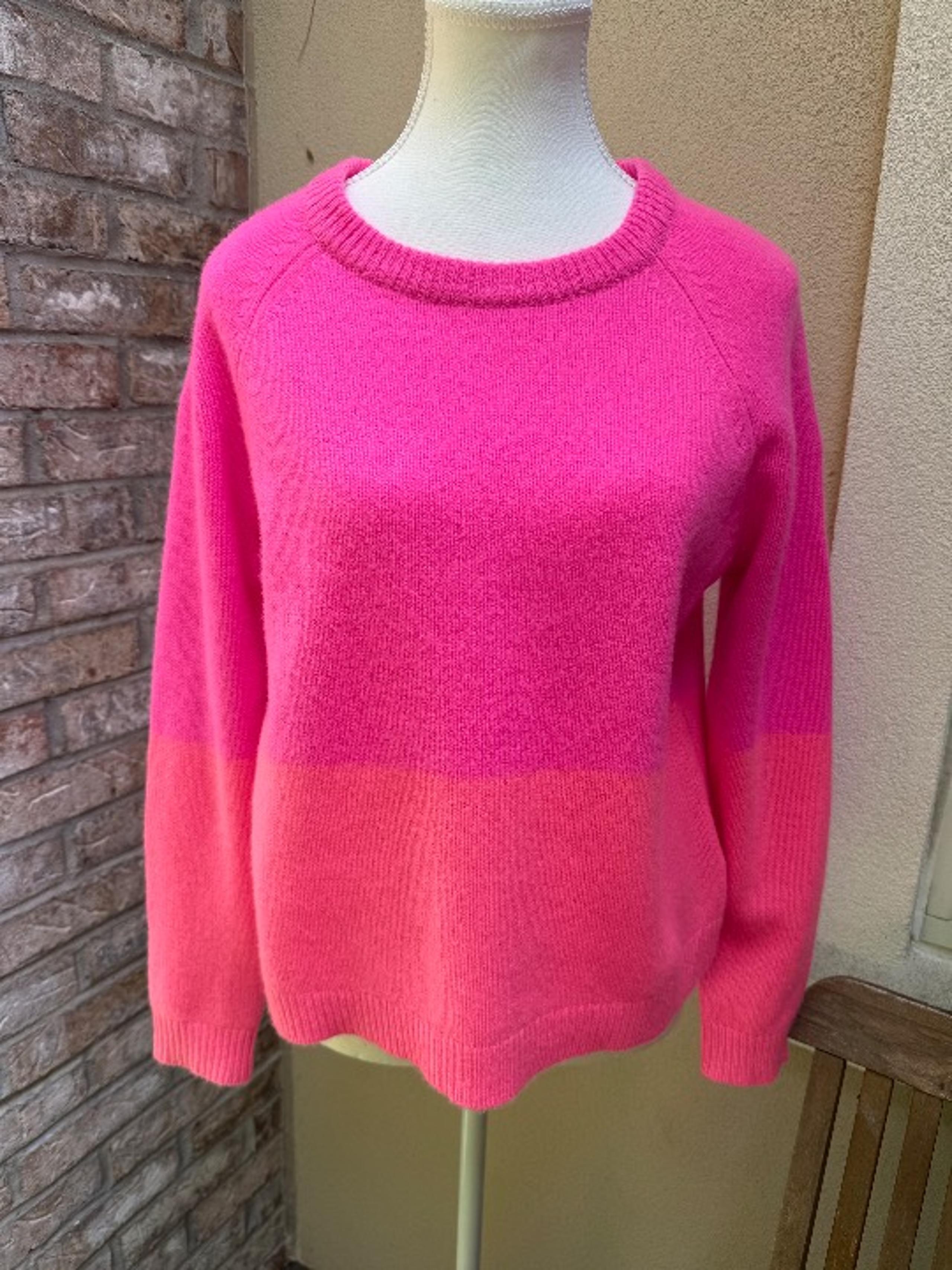Lilly Pulitzer Two Toned Cashmere Sweater M