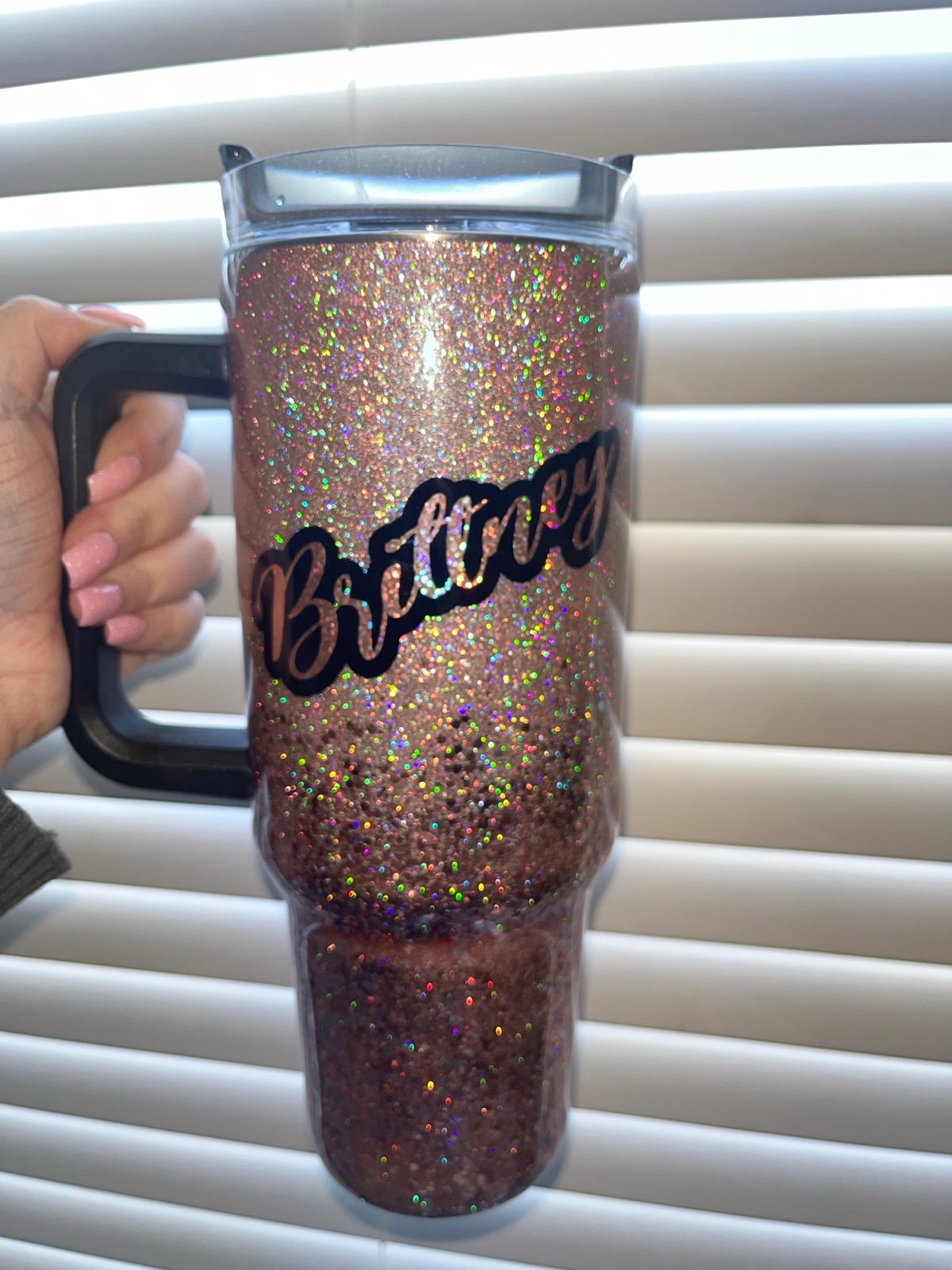 Rose gold Brittney TUMBLER