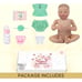 Realistic Reborn Baby Dolls - 18-Inch Real Life with Soft Body Girl with Gift.