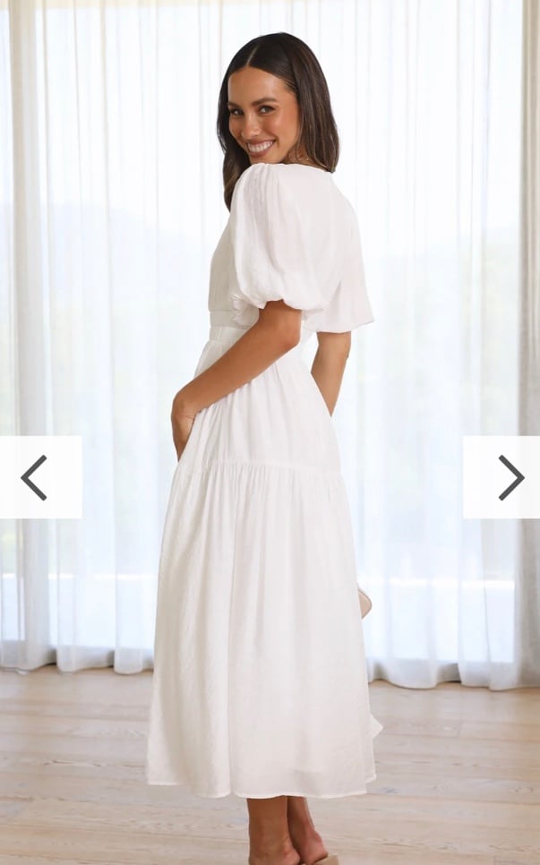 White dress