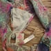 Victoria's Secret PINK 2015 floral lace pastel rainbow thong rare small
