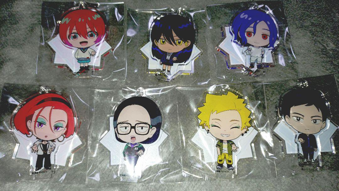 Sieg Axe Tsunagiyutto! Acrylic Stand Charm 7-Piece Set