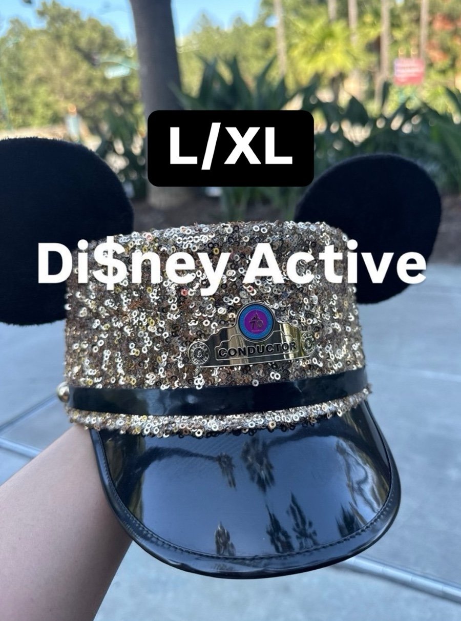 Mickey Mouse Disneyland Resort 70th Anniversary Celebration Conductor Hat