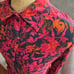 Vintage 90s Rena Rowan 100% Silk Botanical Floral Print Blouse - 10