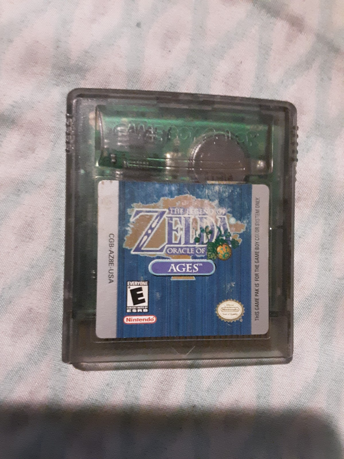 Zelda Oracle of Ages for Nintendo Gameboy Color GAME ONLY